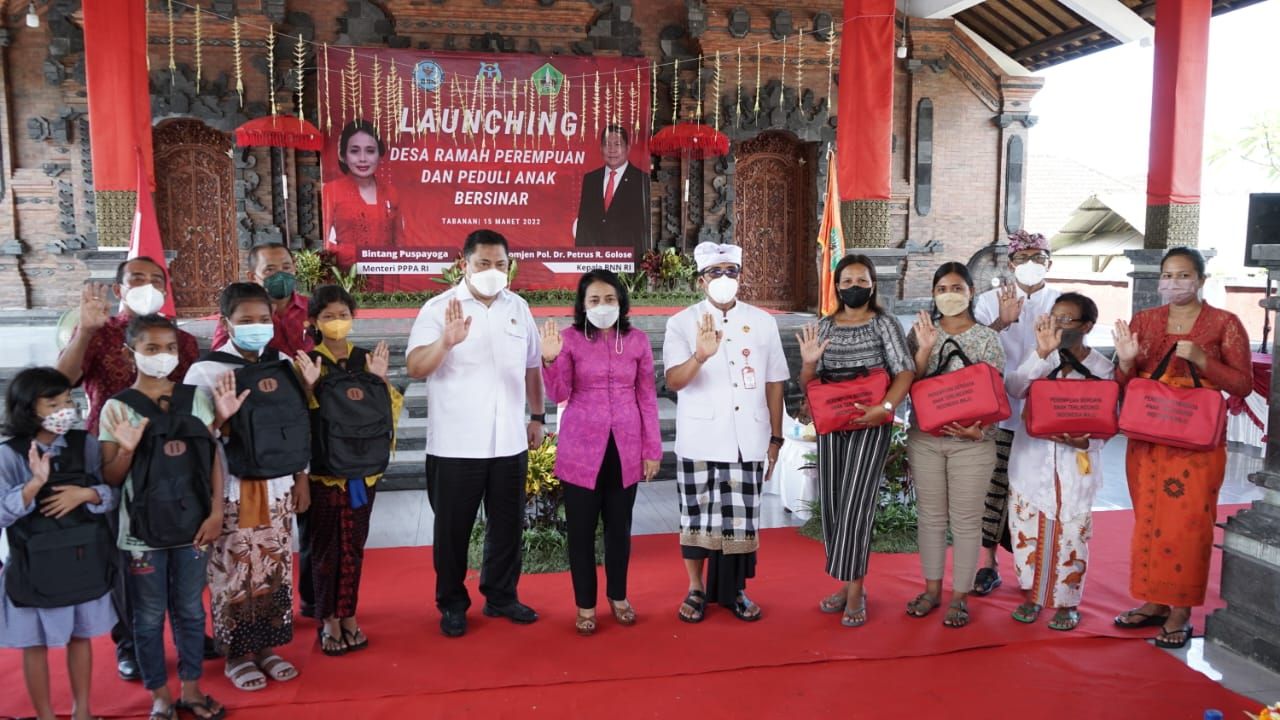 podiumnews.com-Dua Desa di Tabanan Jadi Contoh Desa Ramah Perempuan dan Anak